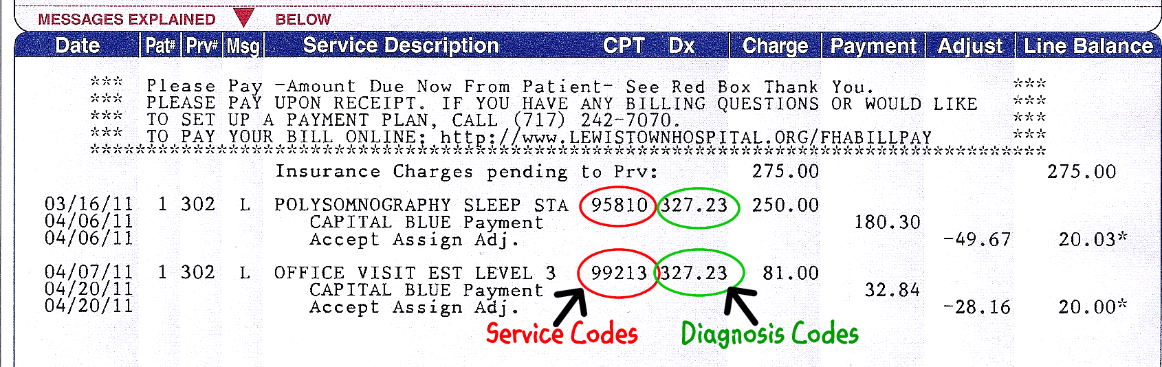 Billing Statement