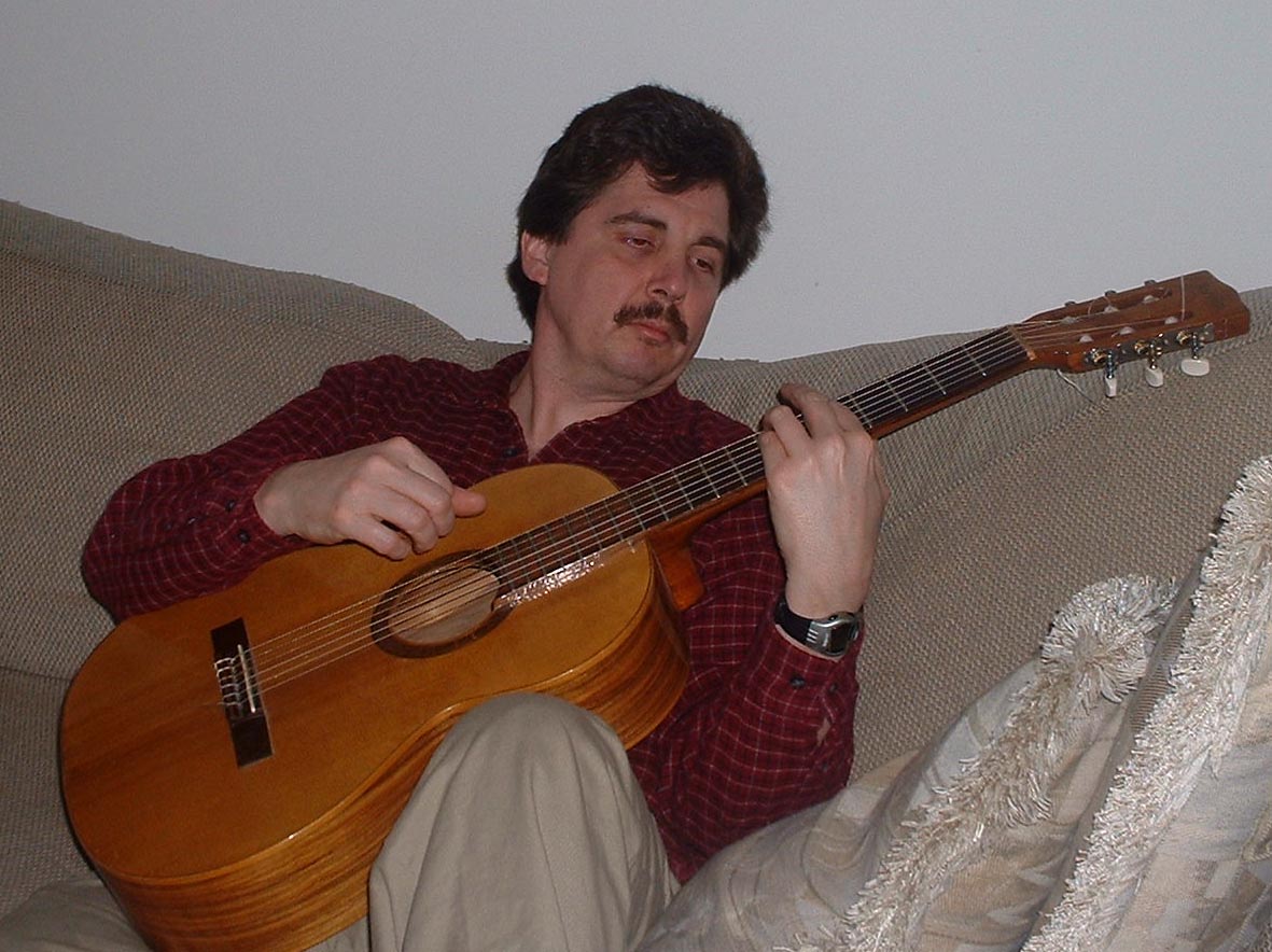Don plays guitar