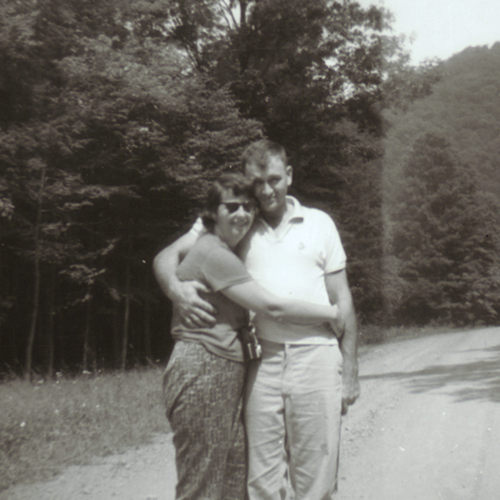 Mom and Dad in Potter County 1964