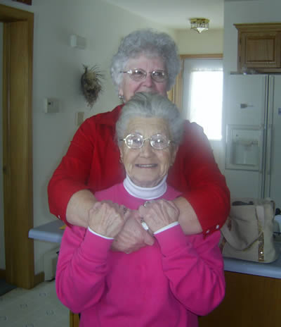 Mom and Aunt Phyllis